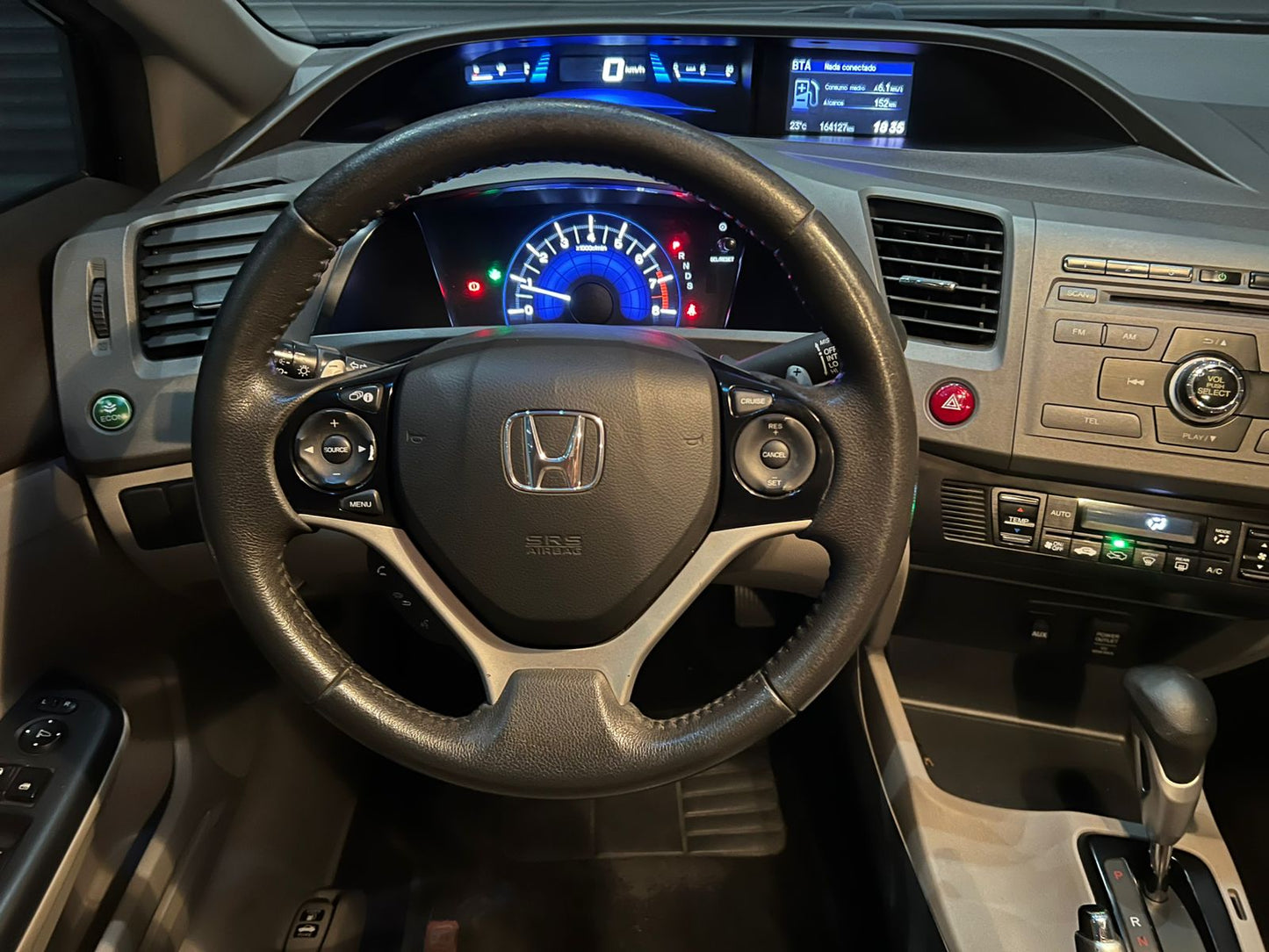 HONDA CIVIC 2.0 LXR 16V FLEX 4P AUTOMÁTICO