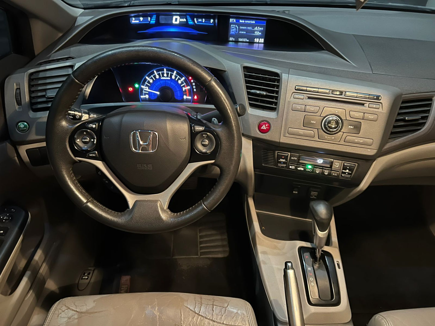 HONDA CIVIC 2.0 LXR 16V FLEX 4P AUTOMÁTICO