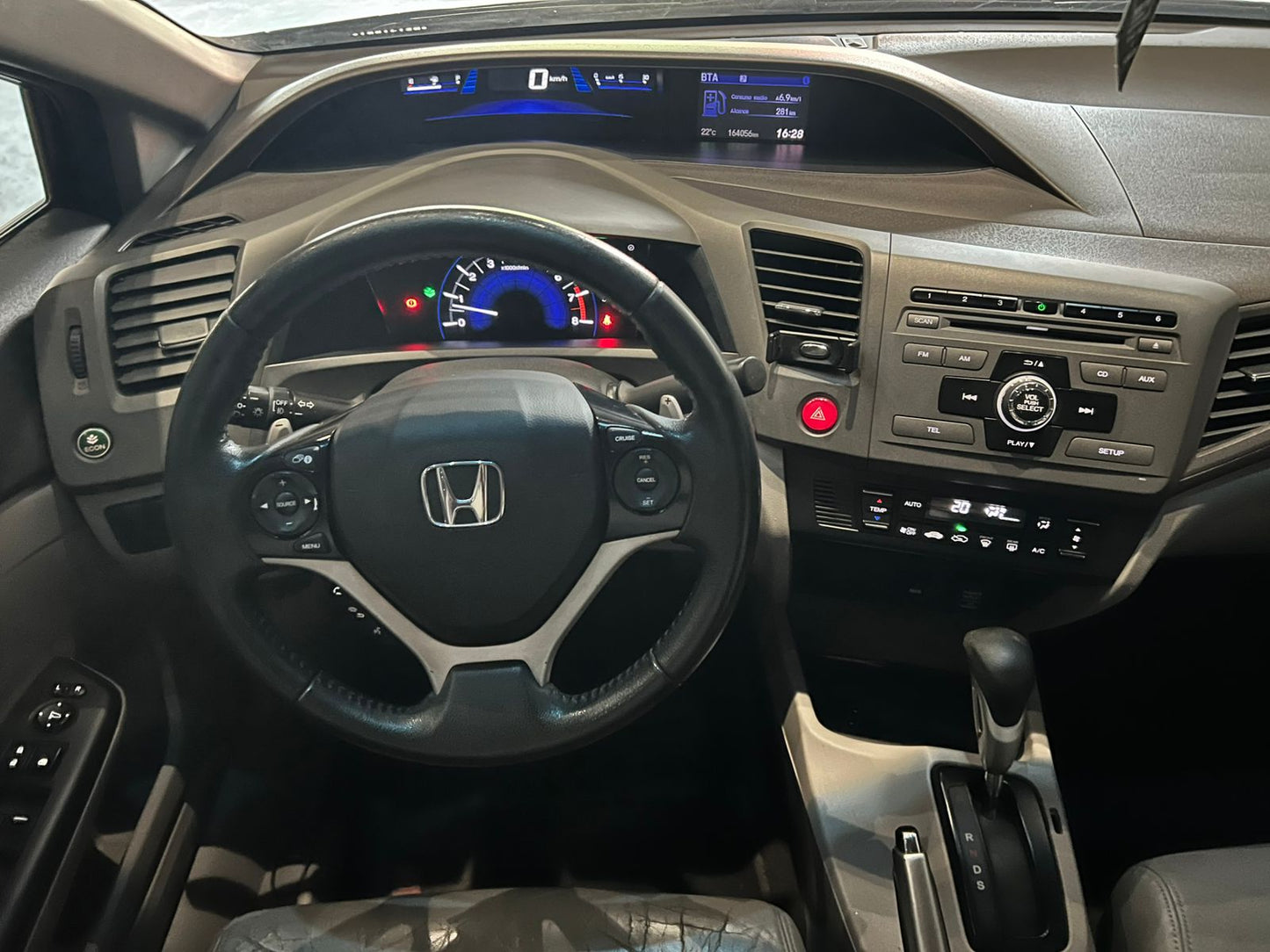 HONDA CIVIC 2.0 LXR 16V FLEX 4P AUTOMÁTICO